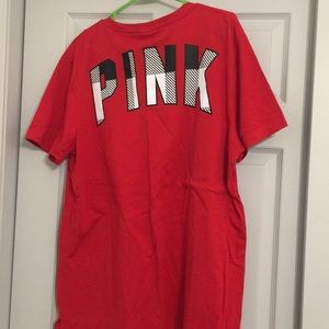 PINK short sleeve t-shirt